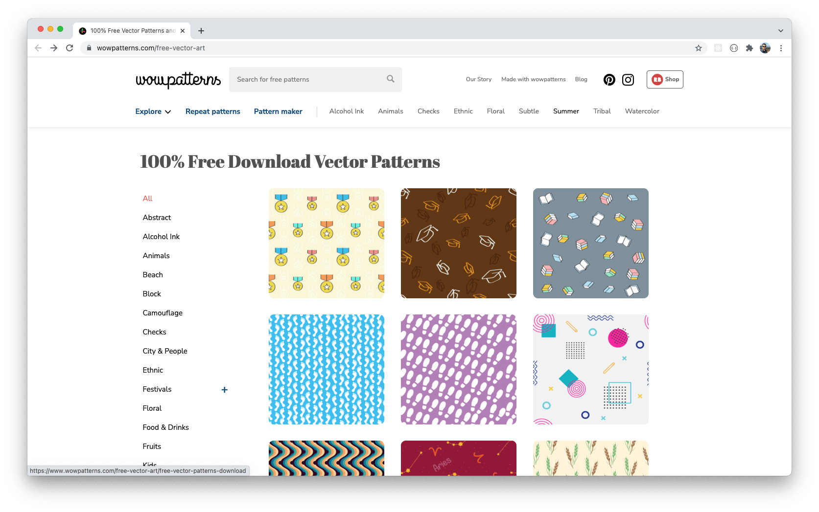 Wow Patterns - Free to use SVG Patterns