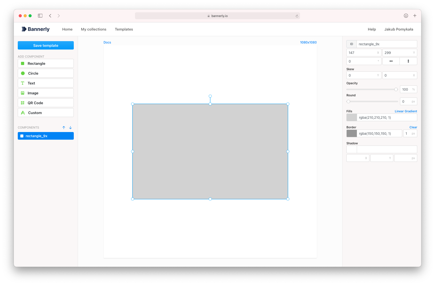 rectangle component